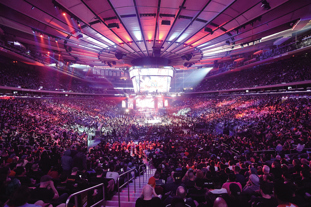 Madison Square Garden in New York